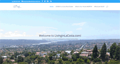 Desktop Screenshot of livinginlacosta.com