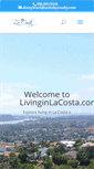 Mobile Screenshot of livinginlacosta.com